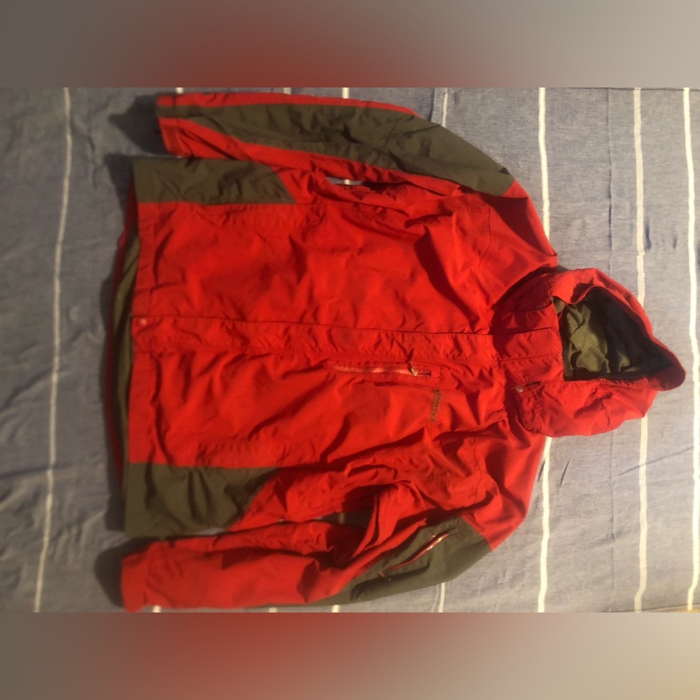 Large Red Marmot Winter Jacket